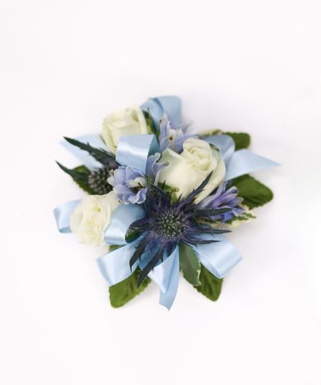 The Blue Moon Corsage