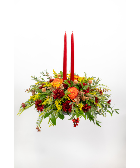 Pomegranate Harvest Centerpiece