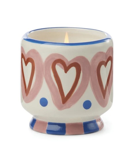 Rosewood Vanilla Heart Candle