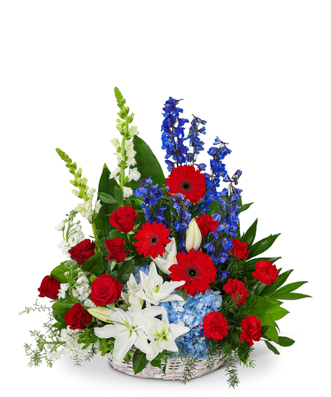 Stars and Stripes Forever Basket