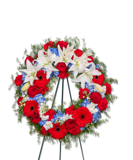 Stars and Stripes Forever Wreath